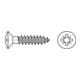 Linsensenkkopf-Spanplattenschraube PZ, Messing, blank-1