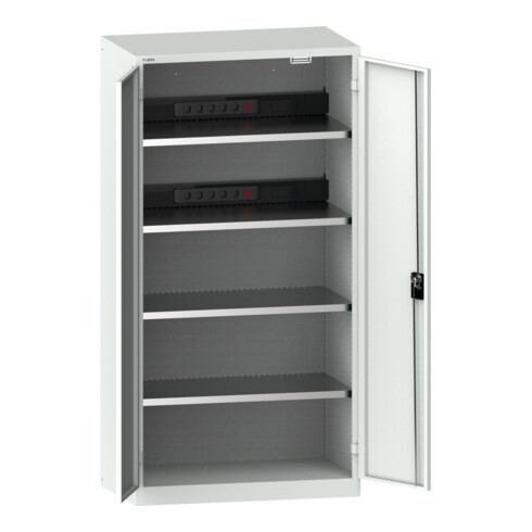 Lista Akku-Ladeschrank (BxTxH) 1000x580x1950mm Typ D KEY Lock R7035