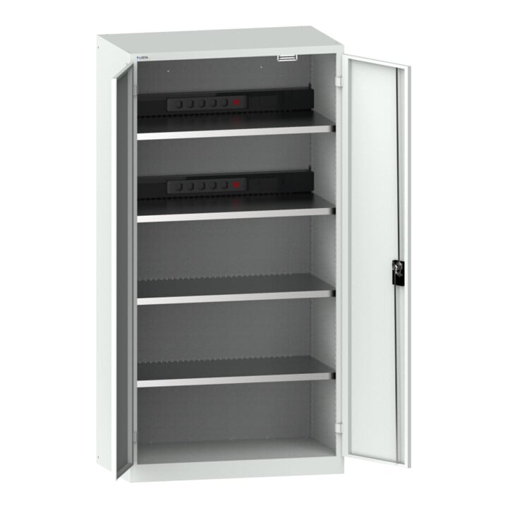 Lista Akku-Ladeschrank (BxTxH) 1000x580x1950mm Typ D KEY Lock R7035