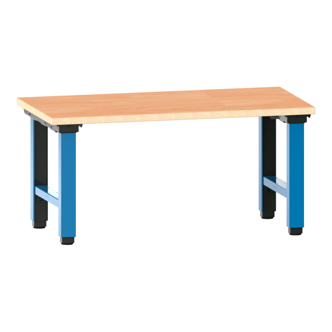 Lista Arbeitstisch (BxTxH) 1500x750x715-1215mm Multiplex R5012