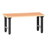 Lista Arbeitstisch (BxTxH) 1500x750x715-1215mm Multiplex R7016