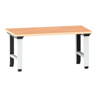 Lista Arbeitstisch (BxTxH) 2000x750x715-1215mm Multiplex R7035