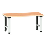 Lista Arbeitstisch (BxTxH) 2000x750x715-1215mm Multiplex R7035