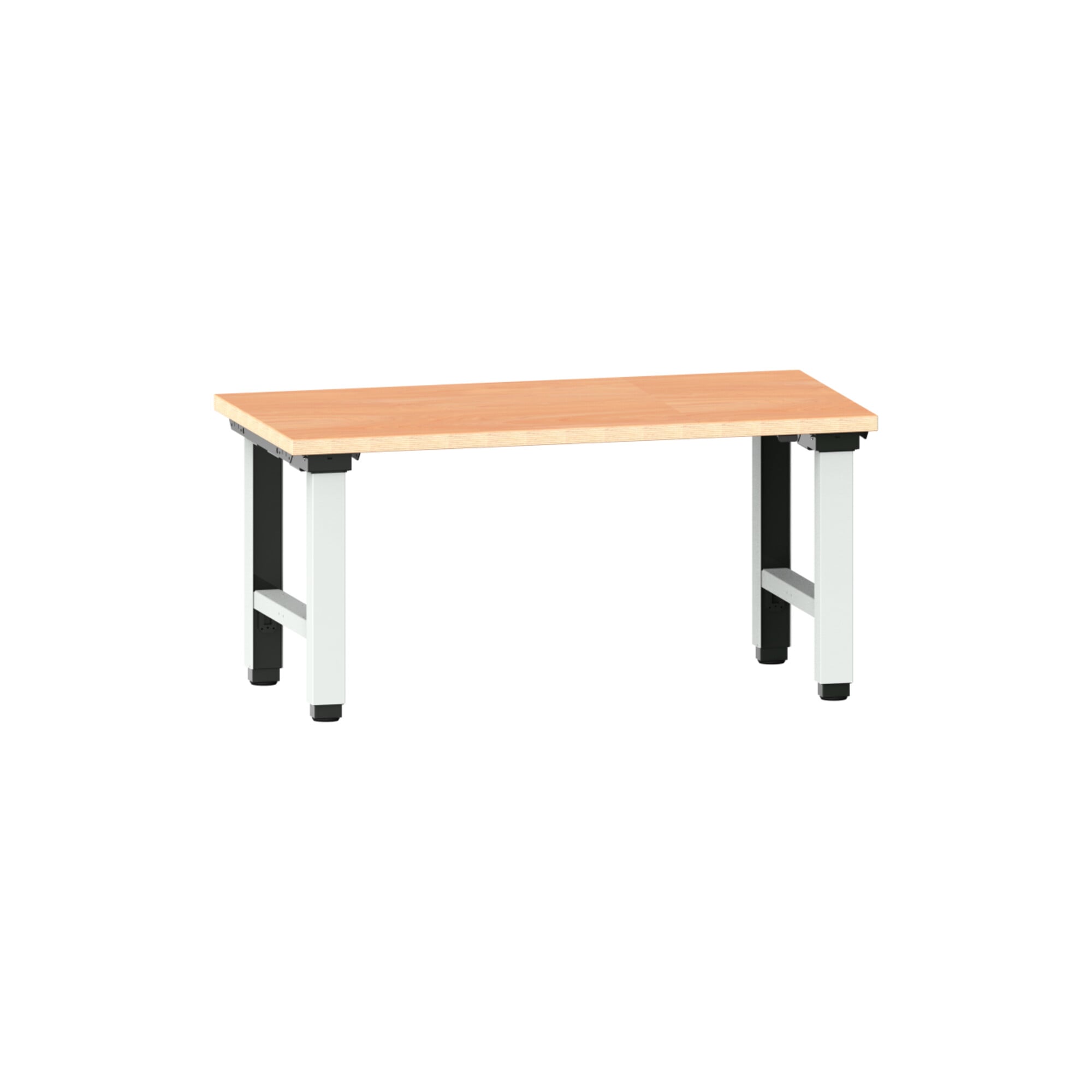 Lista Arbeitstisch (BxTxH) 2000x750x715-1215mm Multiplex R7035
