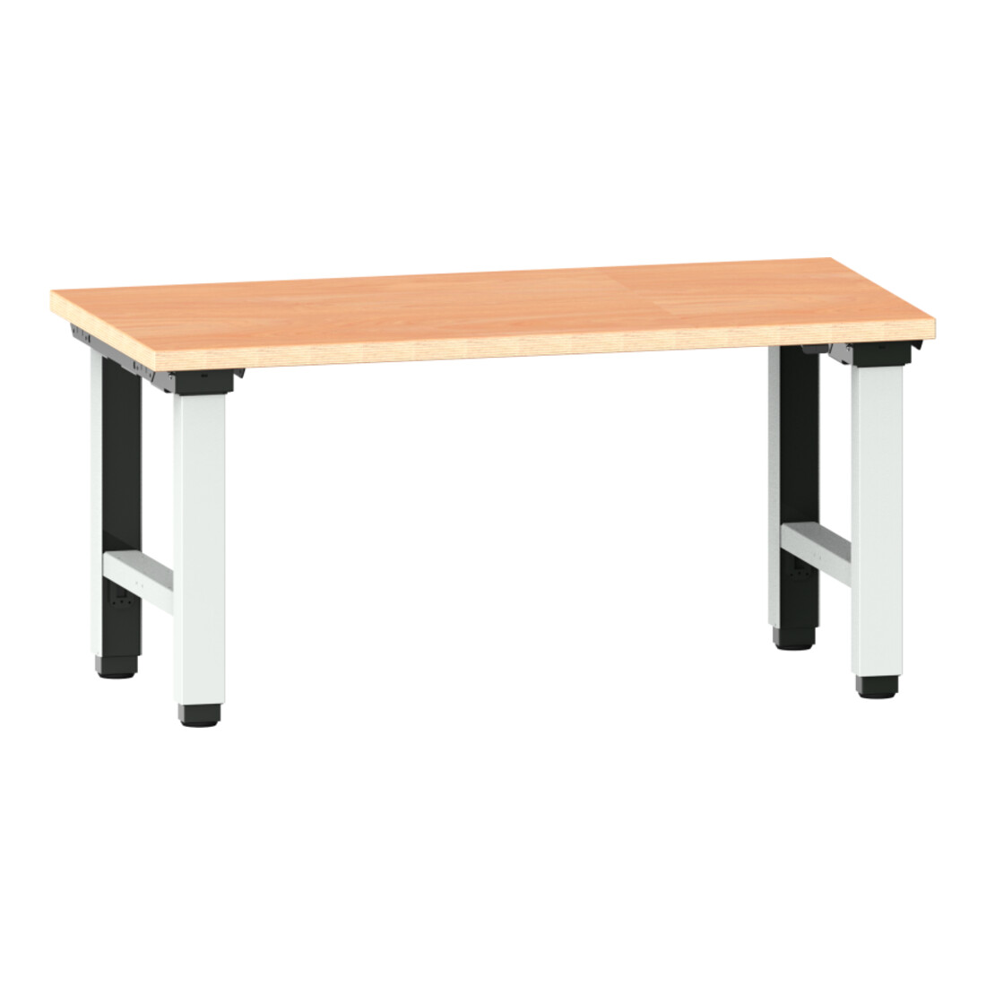 Lista Arbeitstisch (BxTxH) 2000x750x715-1215mm Multiplex R7035