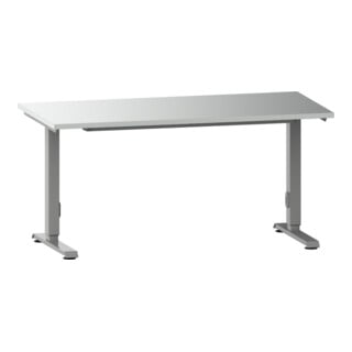 Lista Arbeitstisch (BxTxH) 2030x750x738-1238mm Melamin R9006M