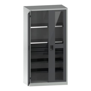 Lista Flügeltürschrank (BxTxH) 1000x580x1950mm KEY Lock R7035/N6502