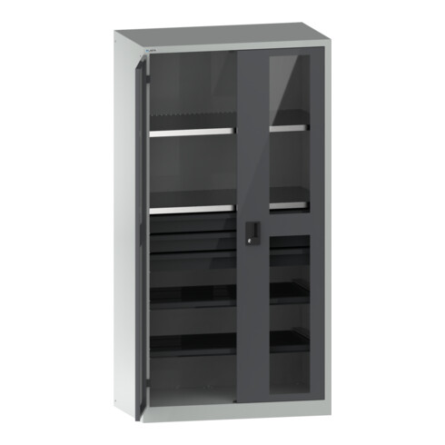 Lista Flügeltürschrank (BxTxH) 1000x580x1950mm KEY Lock R7035/N6502
