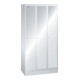Lista Garderobenschrank (BxTxH) 900x500x1800mm 3 Abteile R7035-1