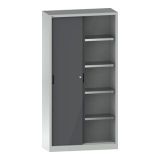 Lista Schiebetürschrank (BxTxH) 1000x580x1950mm KEY Lock R7035/N6502
