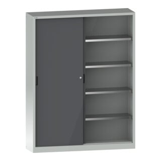 Lista Schiebetürschrank (BxTxH) 1500x580x1950mm KEY Lock R7035/N6502