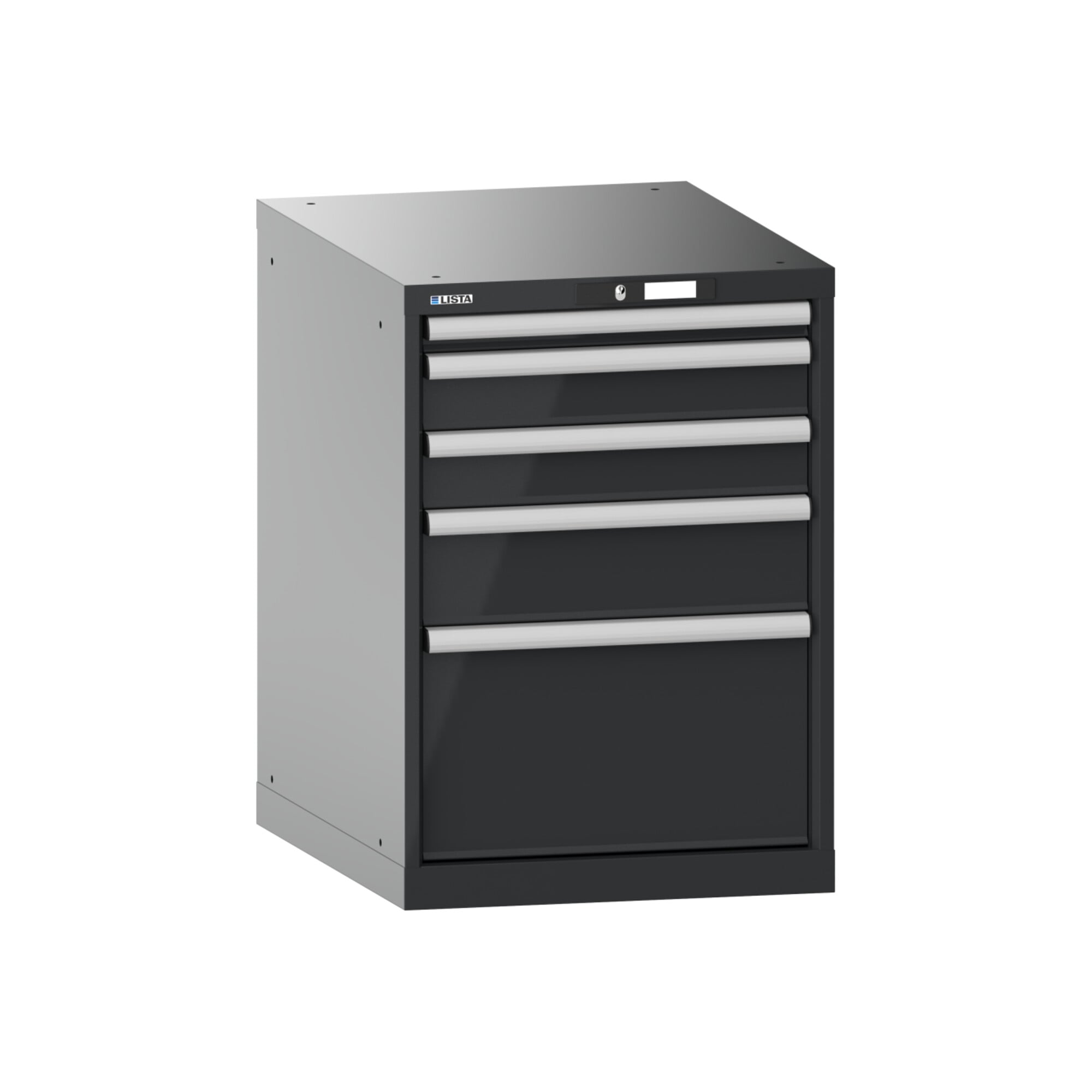Lista Schubladenschrank 27x36E (BxTxH) 564x725x800mm KEY Lock R7016