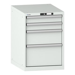 Lista Schubladenschrank 27x36E (BxTxH) 564x725x800mm KEY Lock R7035