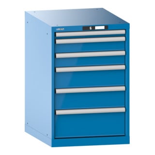Lista Schubladenschrank 27x36E (BxTxH) 564x725x850mm KEY Lock R5012