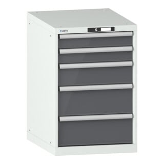 Lista Schubladenschrank 27x36E (BxTxH) 564x725x850mm KEY Lock R7035/N6502