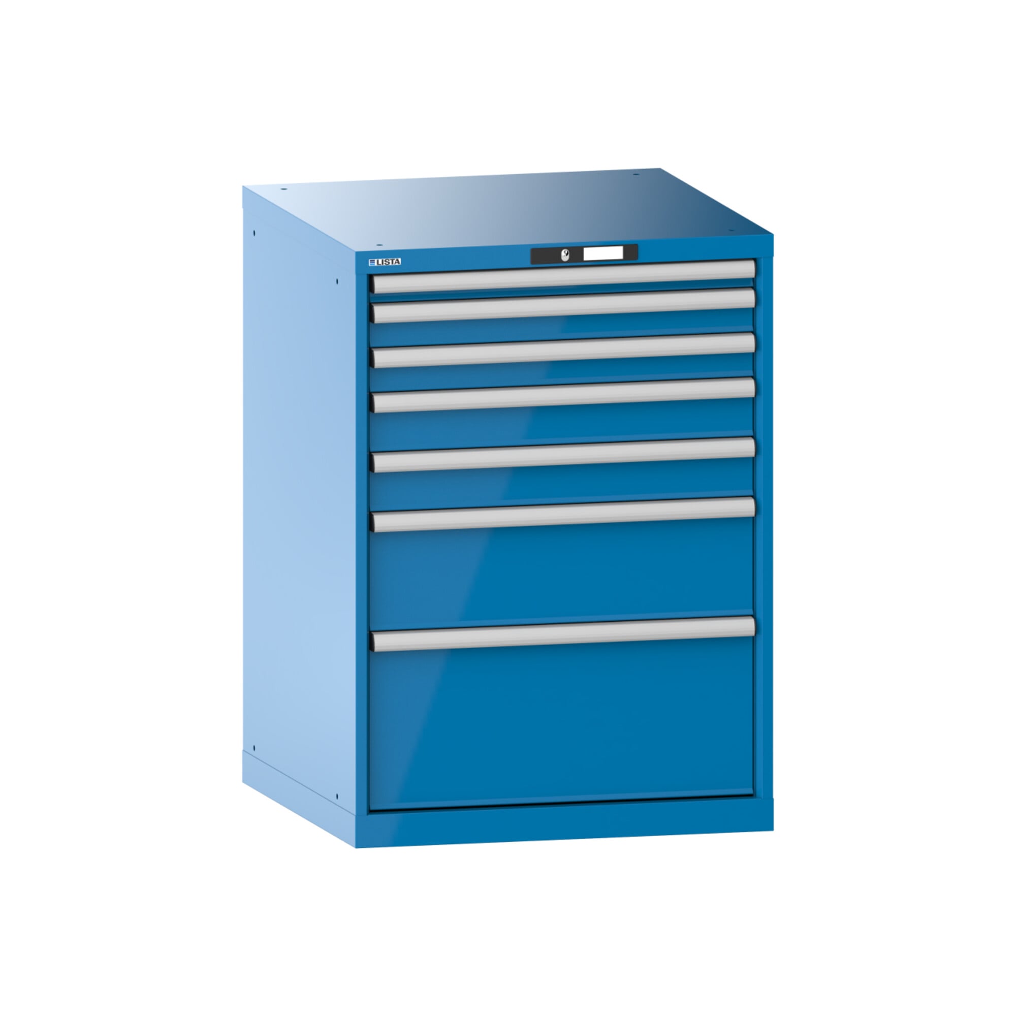 Lista Schubladenschrank 36x36E (BxTxH) 717x725x1000mm KEY Lock R5012