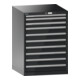 Lista Schubladenschrank 36x36E (BxTxH) 717x725x1000mm KEY Lock R7016-1