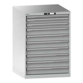 Lista Schubladenschrank 36x36E (BxTxH) 717x725x1000mm KEY Lock R7035