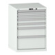 Lista Schubladenschrank 36x36E (BxTxH) 717x725x1000mm KEY Lock R7035-1