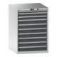 Lista Schubladenschrank 36x36E (BxTxH) 717x725x1000mm KEY Lock R7035/N6502-1
