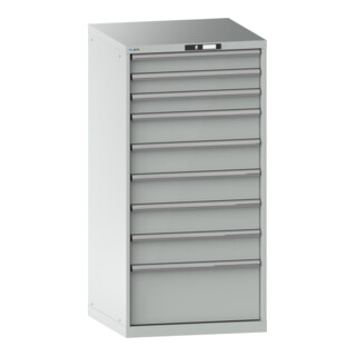 Lista Schubladenschrank 36x36E (BxTxH) 717x725x1450mm KEY Lock R7035