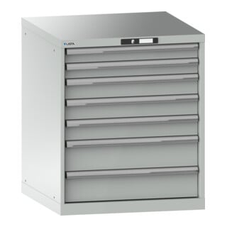 Lista Schubladenschrank 36x36E (BxTxH) 717x725x850mm KEY Lock R7035