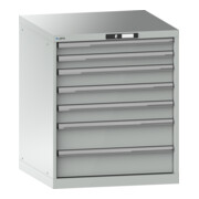 Lista Schubladenschrank 36x36E (BxTxH) 717x725x850mm KEY Lock R7035