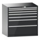 Lista Schubladenschrank 54x36E (BxTxH) 1023x725x1000mm KEY Lock R7016-1
