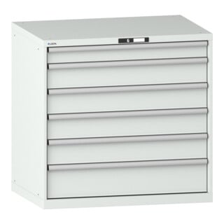 Lista Schubladenschrank 54x36E (BxTxH) 1023x725x1000mm KEY Lock R7035