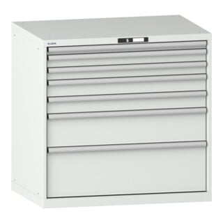 Lista Schubladenschrank 54x36E (BxTxH) 1023x725x1000mm KEY Lock R7035