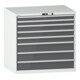 Lista Schubladenschrank 54x36E (BxTxH) 1023x725x1000mm KEY Lock R7035/N6502-1
