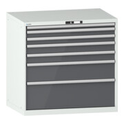Lista Schubladenschrank 54x36E (BxTxH) 1023x725x1000mm KEY Lock R7035/N6502