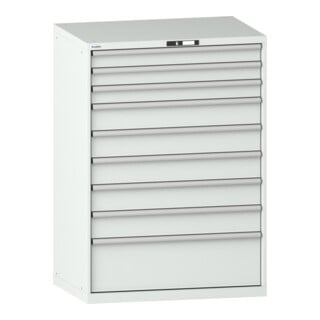 Lista Schubladenschrank 54x36E (BxTxH) 1023x725x1450mm KEY Lock R7035