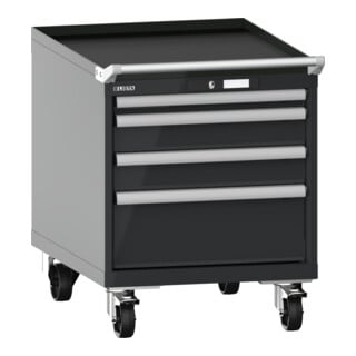 Lista Schubladenschrank mobil 27x36E (BxTxH) 564x725x723mm KEY Lock R7016