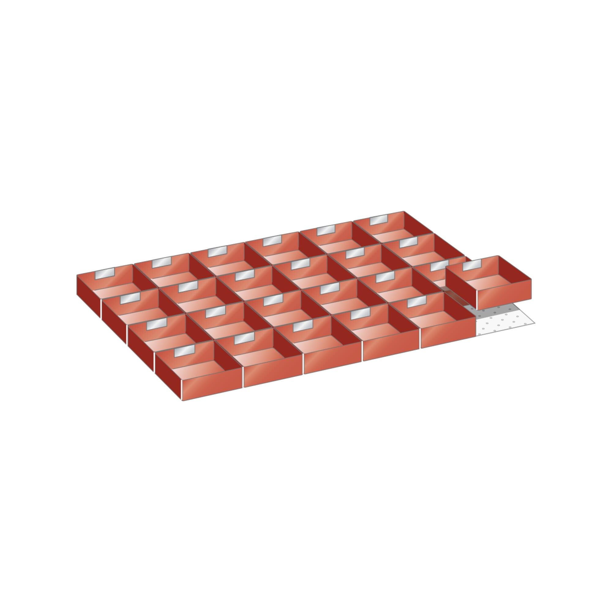 Lista Set Einsatzkästen 54x36E (BxTxFH) 918x612x75mm