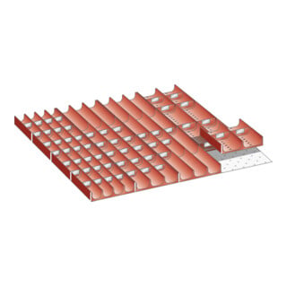 Lista Set Mulden 36x36E (BxTxFH) 612x612x50mm