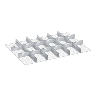 Lista Set Schlitzwände und Trennbleche 54x36E (BxTxFH) 918x612x150mm