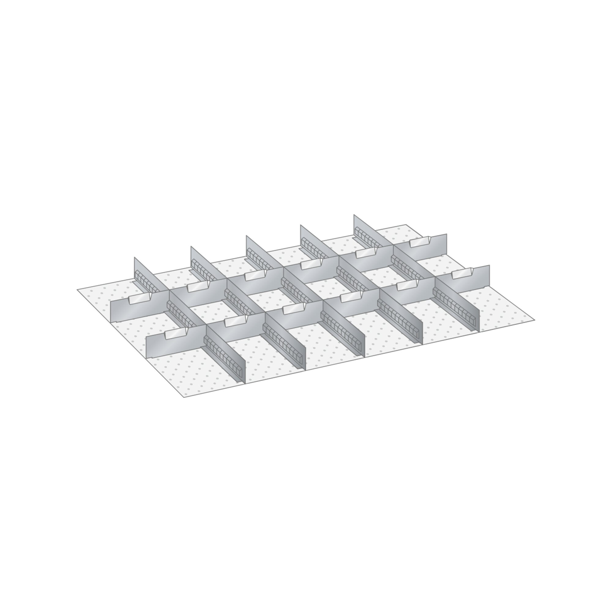 Lista Set Schlitzwände und Trennbleche 54x36E (BxTxFH) 918x612x150mm