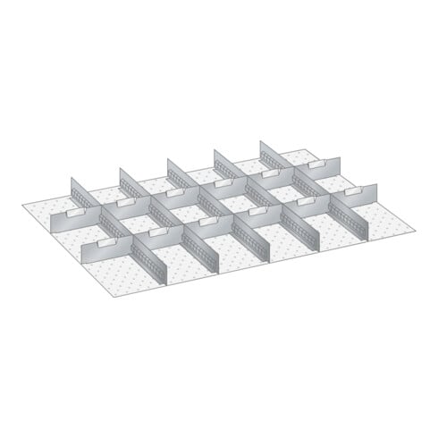 Lista Set Schlitzwände und Trennbleche 54x36E (BxTxFH) 918x612x200mm