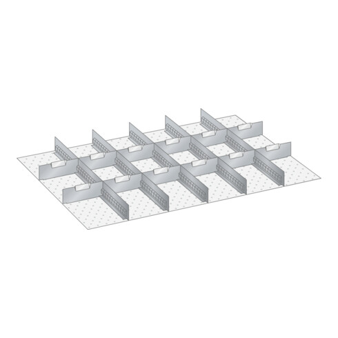 Lista Set Schlitzwände und Trennbleche 54x36E (BxTxFH) 918x612x75mm