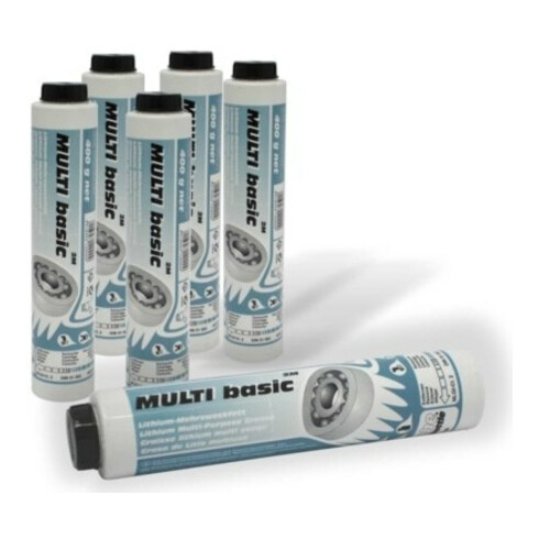 Lithiummehrzweckfett Lube-Shuttle MULTI basic 2M 400g hell Schraubkartusche MATO
