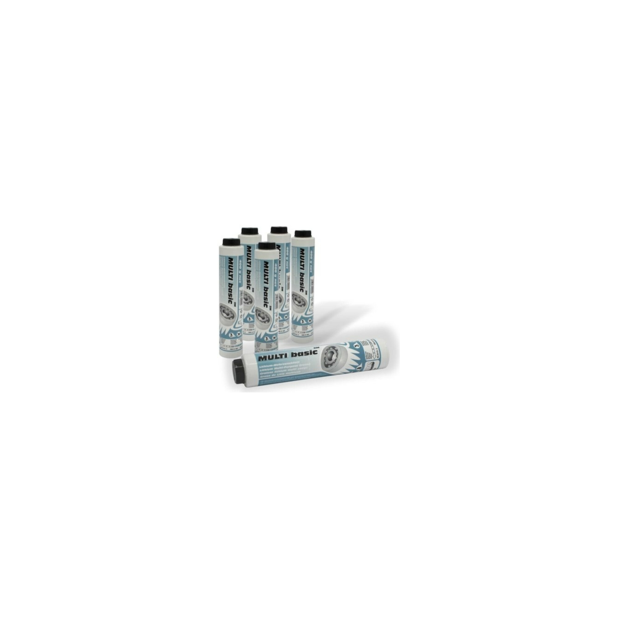 Lithiummehrzweckfett Lube-Shuttle MULTI basic 2M 400g hell Schraubkartusche MATO