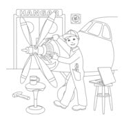 Livre de coloriage d’outils pour enfants KS Tools-5