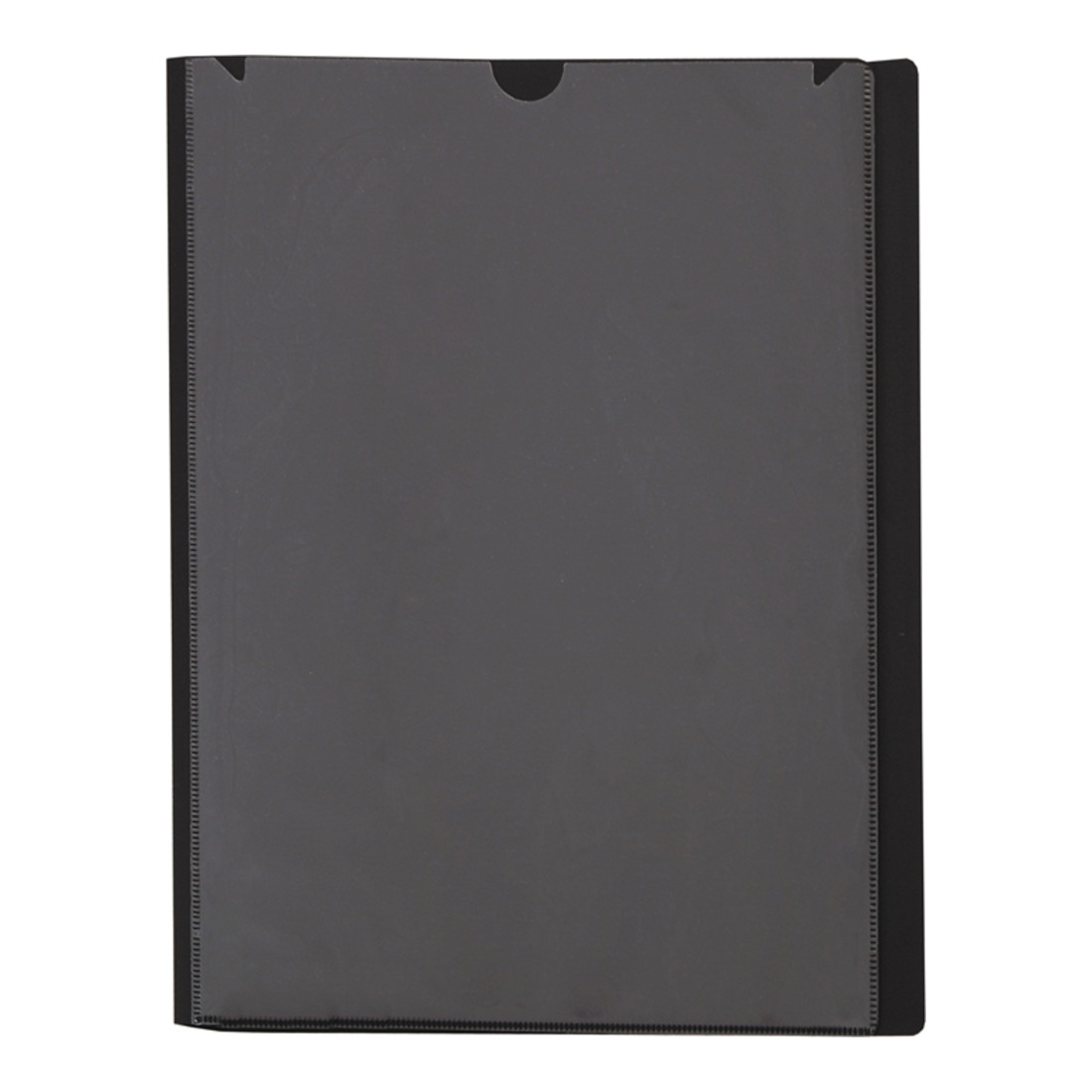 Livrets de présentation Eichner noir, avec poche avant 23 mm