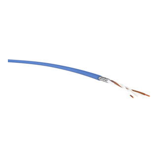 LIYCY/EB-OB 2x 0,75 T.500 Câble électronique blindé bleu