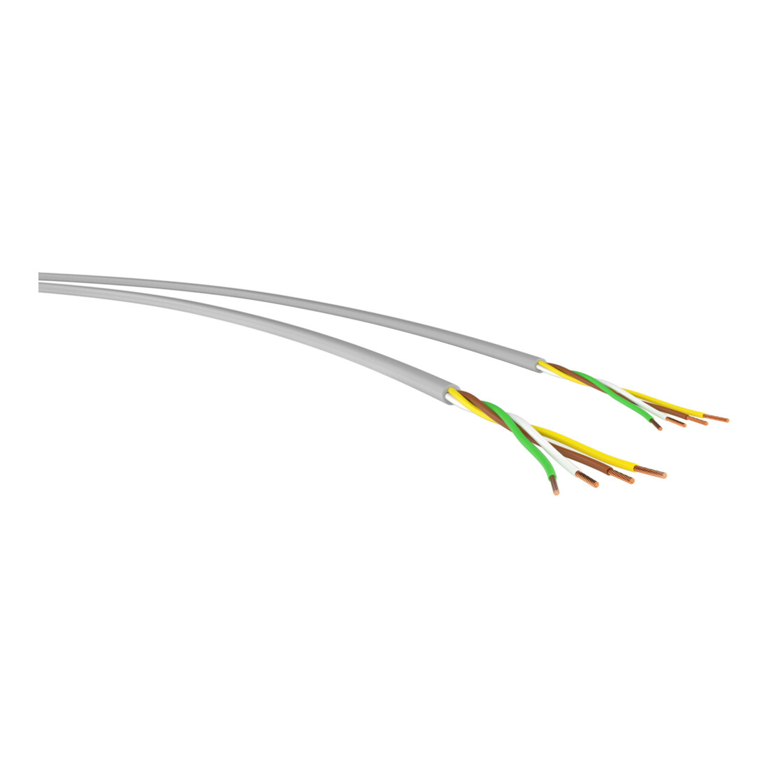 LIYY-OB 5x 0,5 Ri.100 Câble électronique