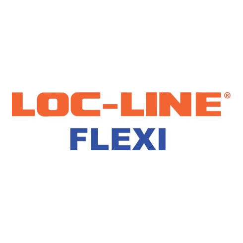 Loc-Line Gelenkschlauch Gr. 1/4 Zoll Gesamt-L. 280mm Btl. m. 2 St.
