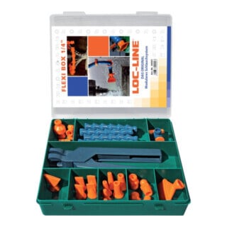 Loc-Line Kit de tuyaux pour liquide de refroidissement Gr. 1/2 pouce, 27 pièces