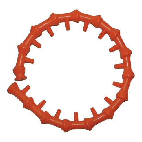 LOC-LINE Système d'anneaux 1/4" 16 pièces