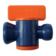 Loc-Line Thiermann Valve d'arrêt Gr. 1/2 pouce avec raccord articulé, lot de 2 pièces-1